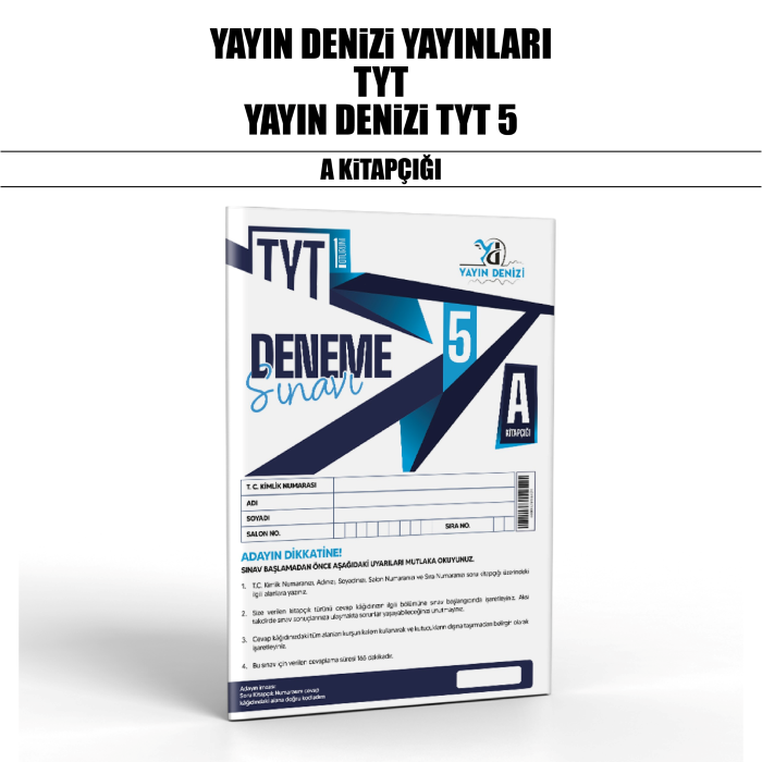 YDENİZİ TYT DENEME SINAVI 5-A - 25-26